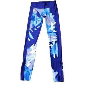 Under Armour Leggings Womens S HeatGear Compression Athletic Pants Zip Pocket